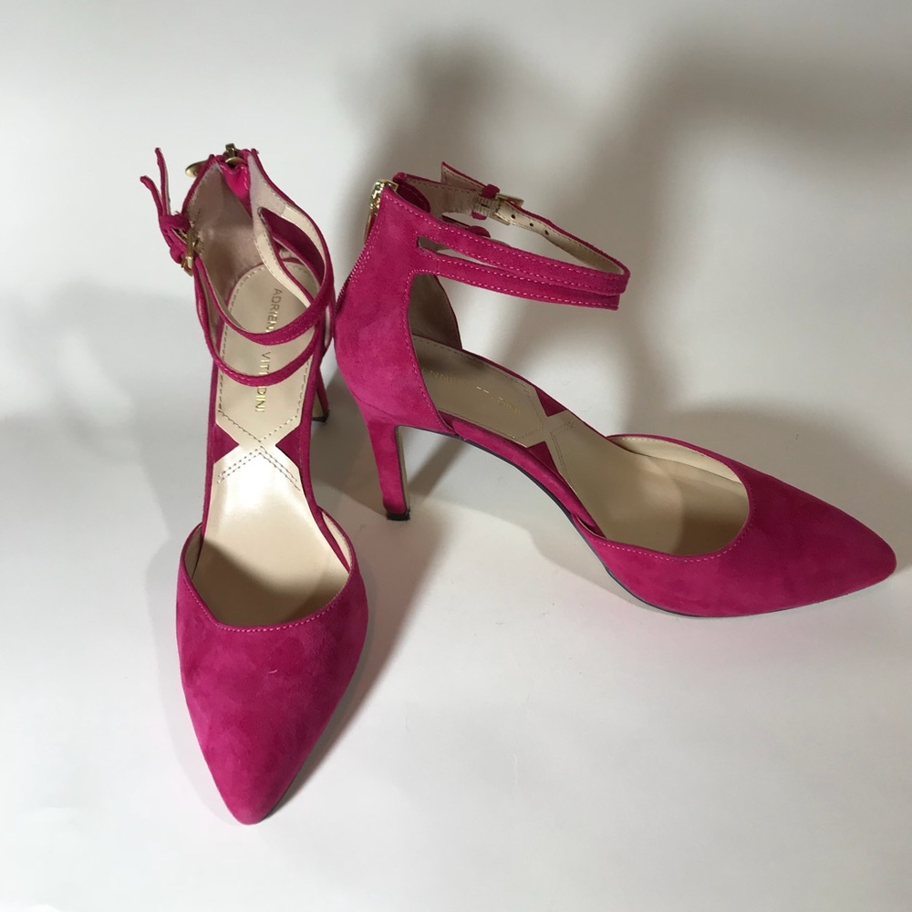 Adrienne Vittadini Hot Pink Heels